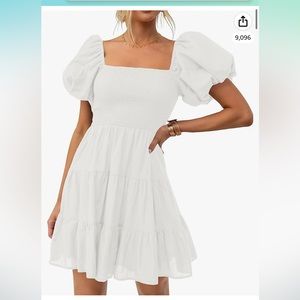Amazon white summer dress